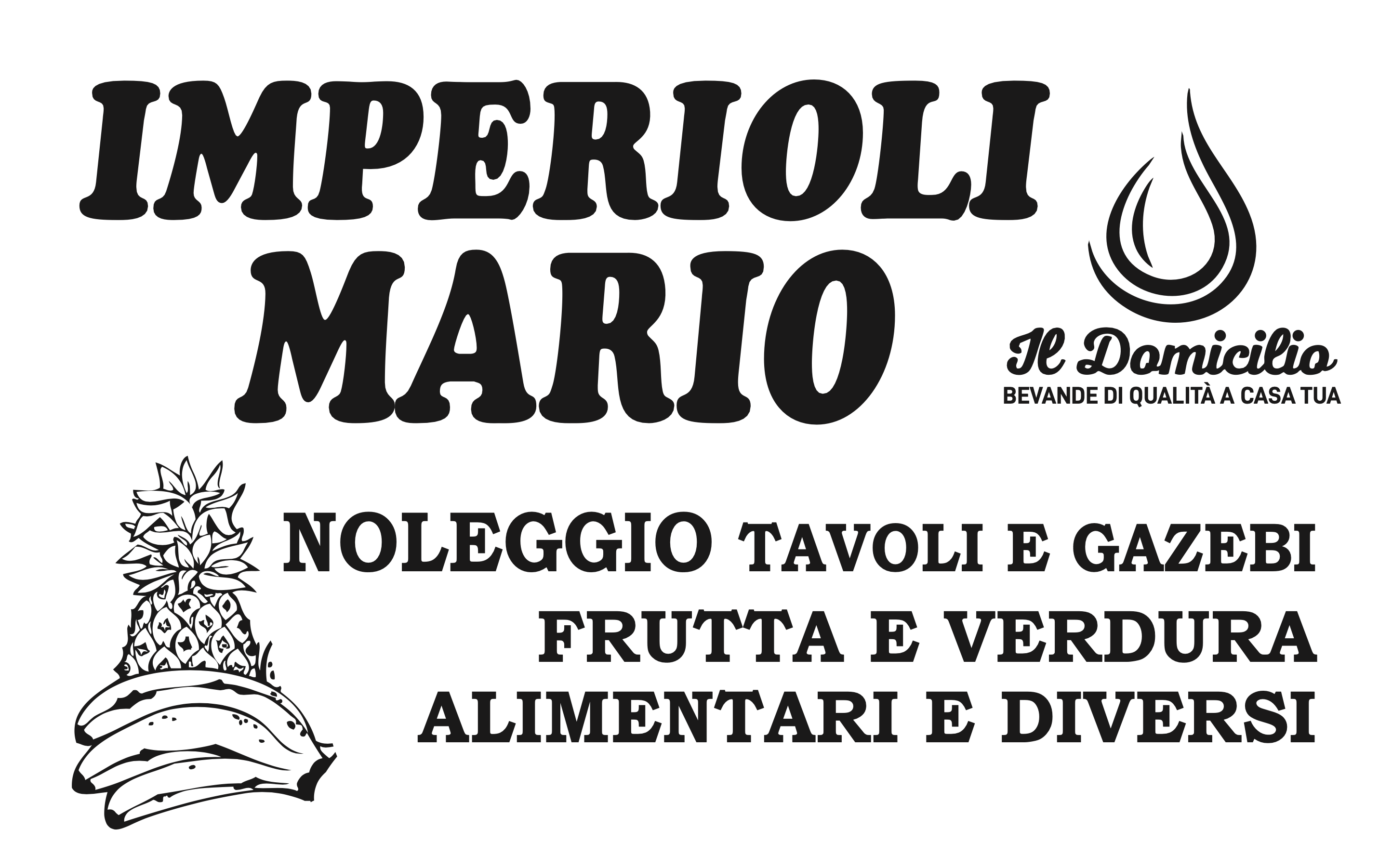 Il Domicilio - Bevande di qualità a casa tua, proposta 1